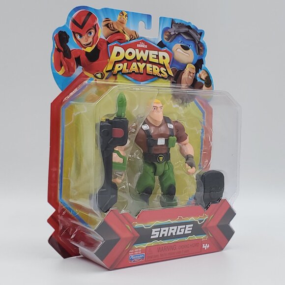 Playmates Toys ZAG Heroez Power Players Sarge Action Figure Series 1 New Sealed - Picture 3 of 5
